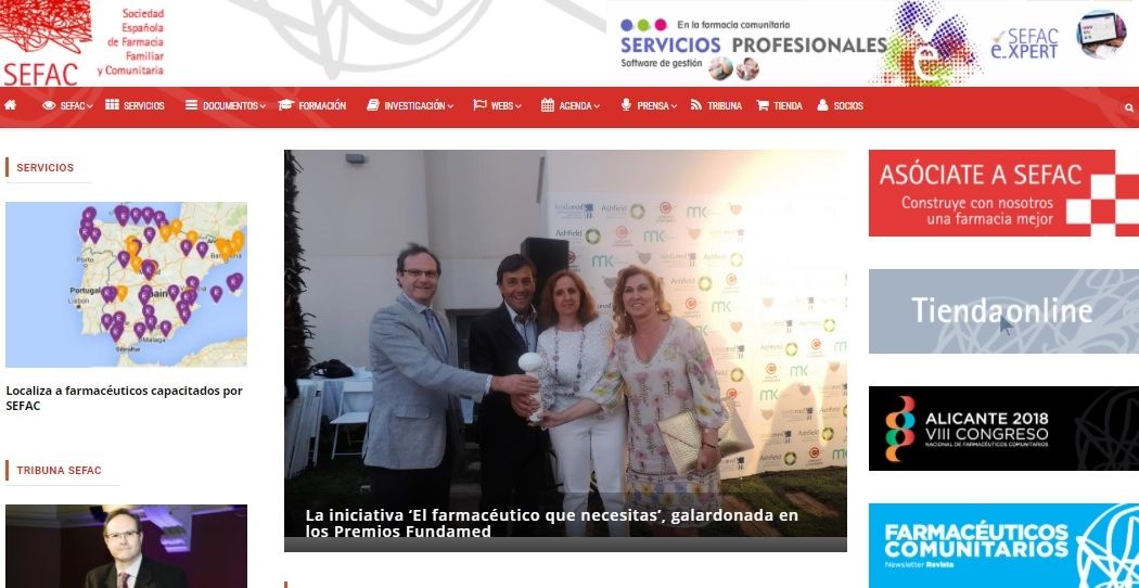 SEFAC renueva su página web