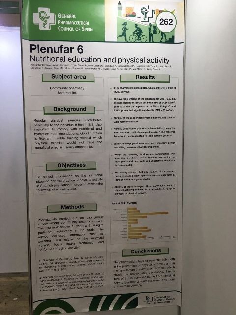 Plenufar 6: uno de cada cinco españoles es sedentario y solo el 40% cumple con las necesidades de hidratación