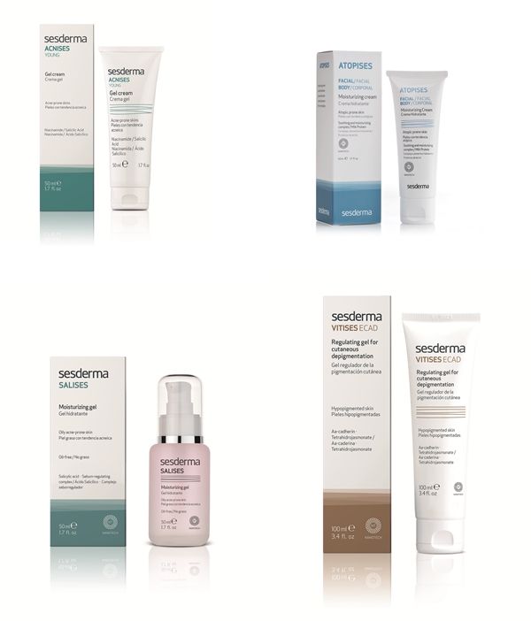 Sesderma potencia su línea contra las afecciones de la piel