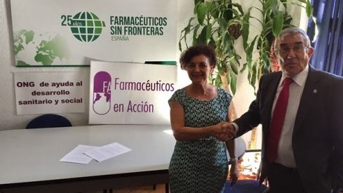 Acuerdo de colaboración entre Farmacéuticos Sin Fronteras y Farmacéuticos en Acción