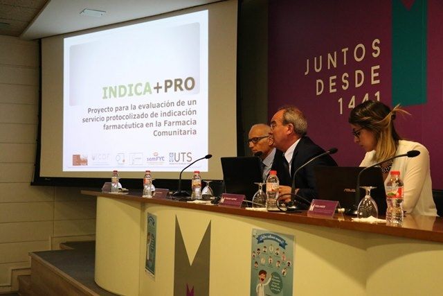 Los farmacéuticos valencianos presentan los resultados del proyecto INDICA +PRO