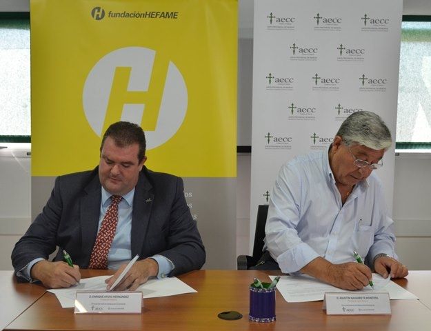 Fundación Hefame amplía su colaboración con la Asociación Española Contra el Cáncer