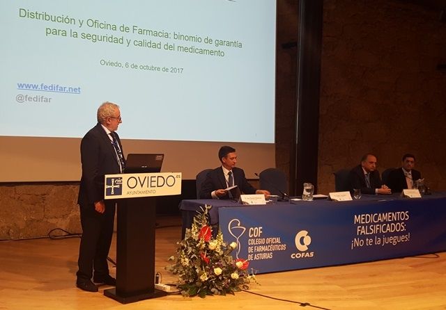 FEDIFAR resalta el papel de distribución y oficina de farmacia en la lucha contra los medicamentos falsos