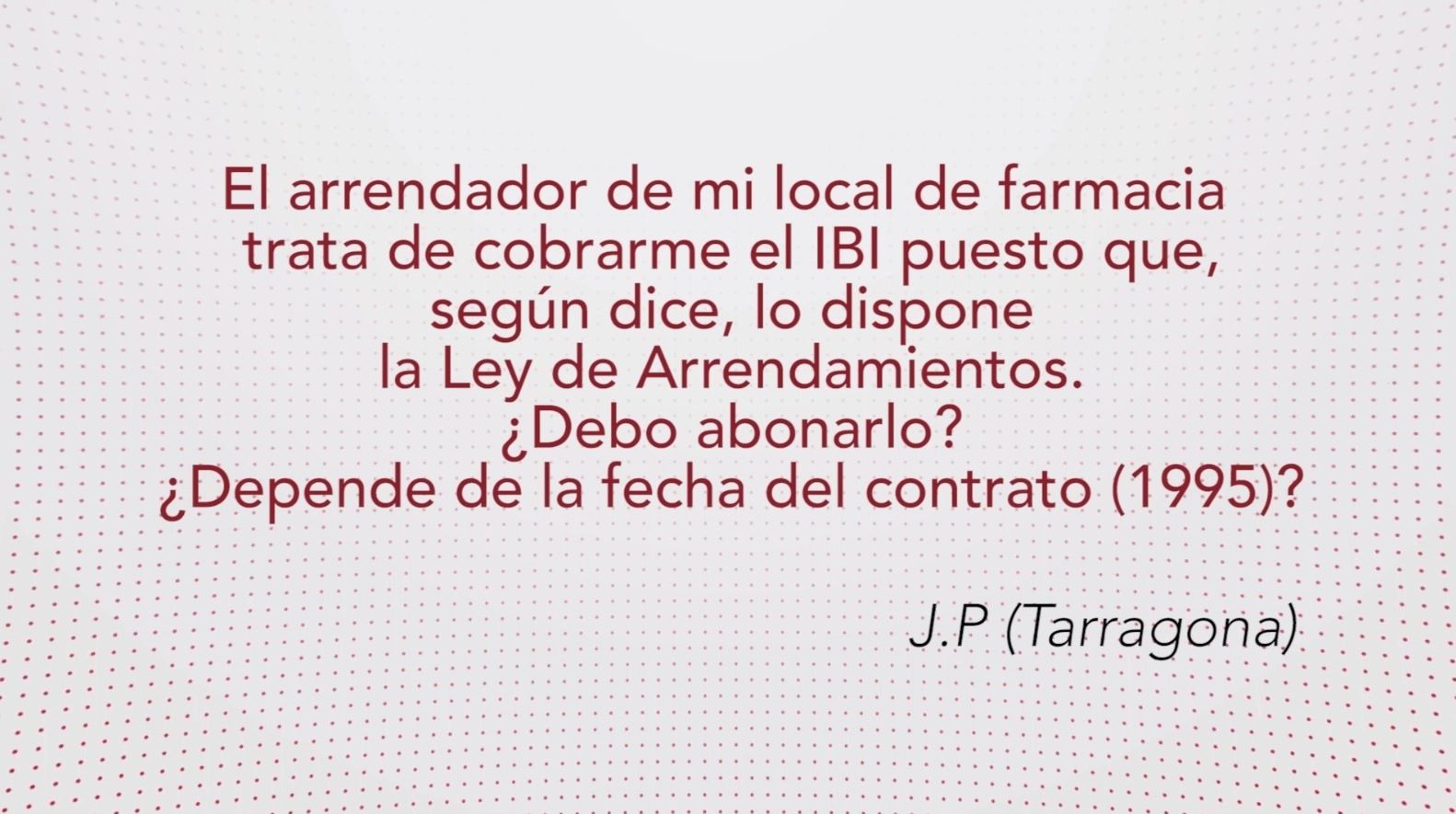 ¿Quién paga el IBI en el arrendamiento?