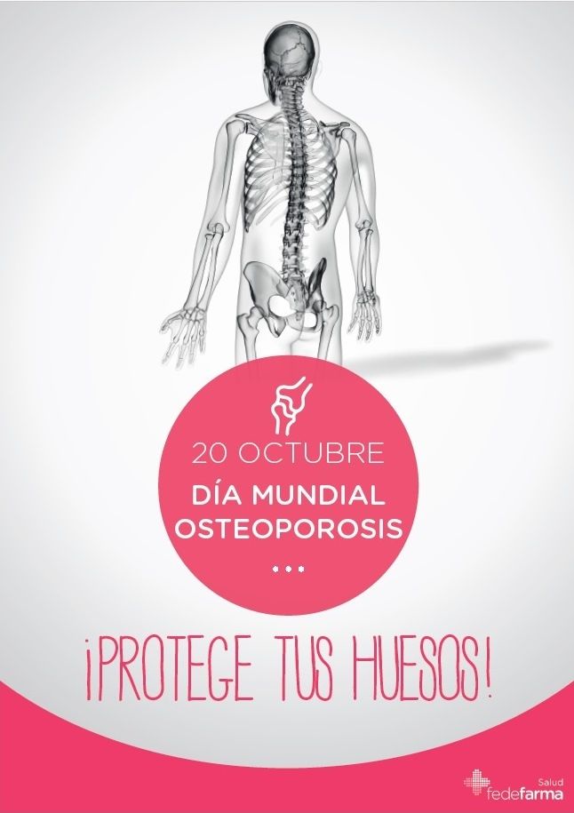 Fedefarma fomenta la detección de pacientes de riesgo de osteoporosis desde la farmacia