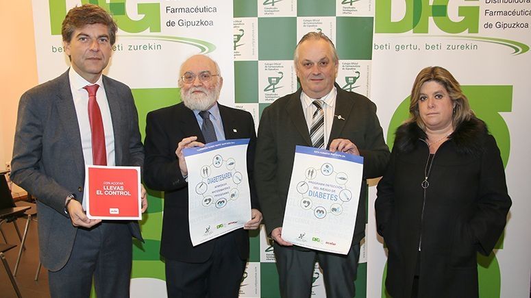 Las farmacias guipuzcoanas detectan a más de 1.500 ciudadanos en riesgo de padecer diabetes tipo 2