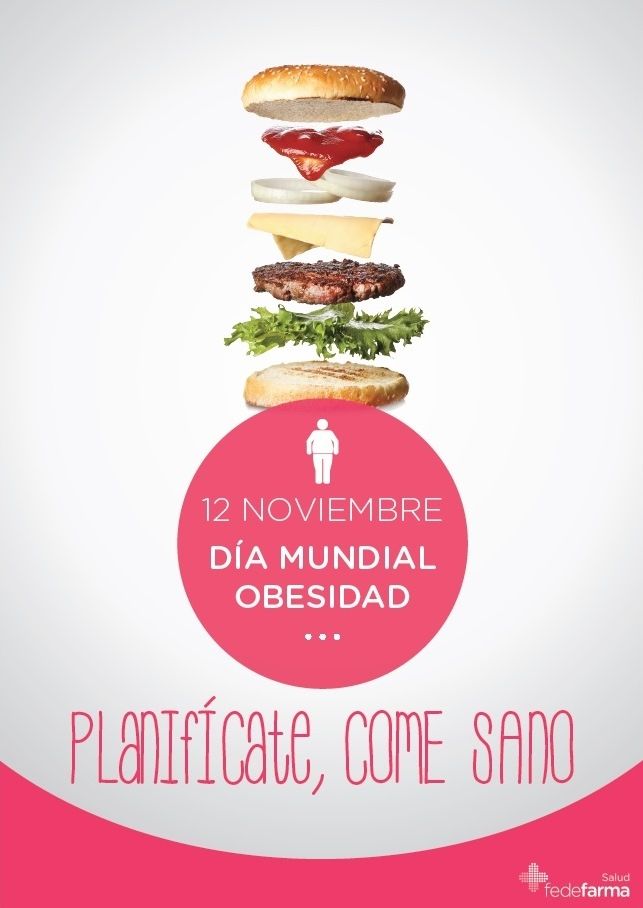 Fedefarma desarrolla una campaña para prevenir la obesidad y sus factores de riesgo