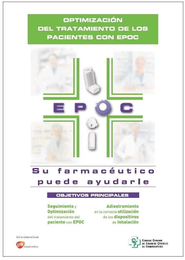 Los farmacéuticos se unen a la celebración del Día Mundial de la EPOC
