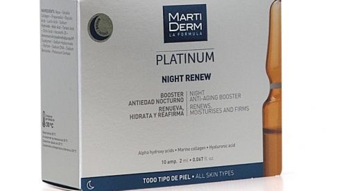 Night Renew, tratamiento exfoliante renovador de MartiDerm