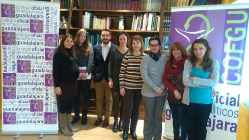 Los farmacéuticos del grupo intervención del programa AdherenciaMED del COF de Guadalajara prosiguen su formación