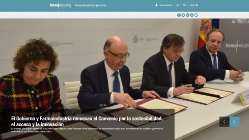 Farmaindustria renueva su web