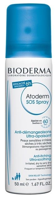 Atoderm SOS Spray: alivio inmediato del picor