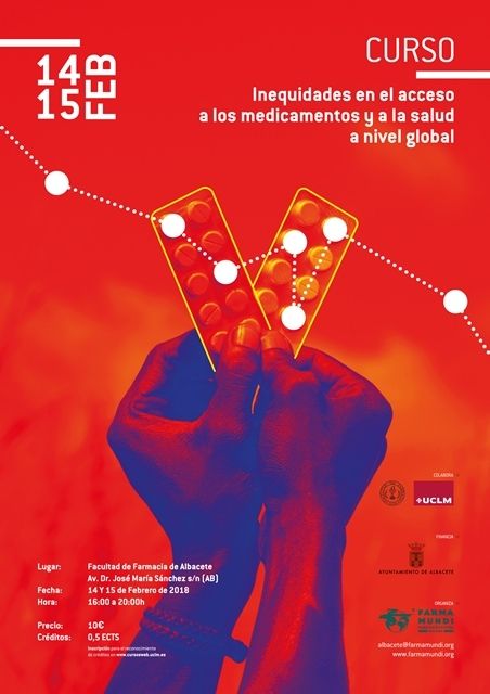 Farmamundi celebrará en Albacete el curso «Inequidades en el acceso a los medicamentos y a la salud a nivel global»