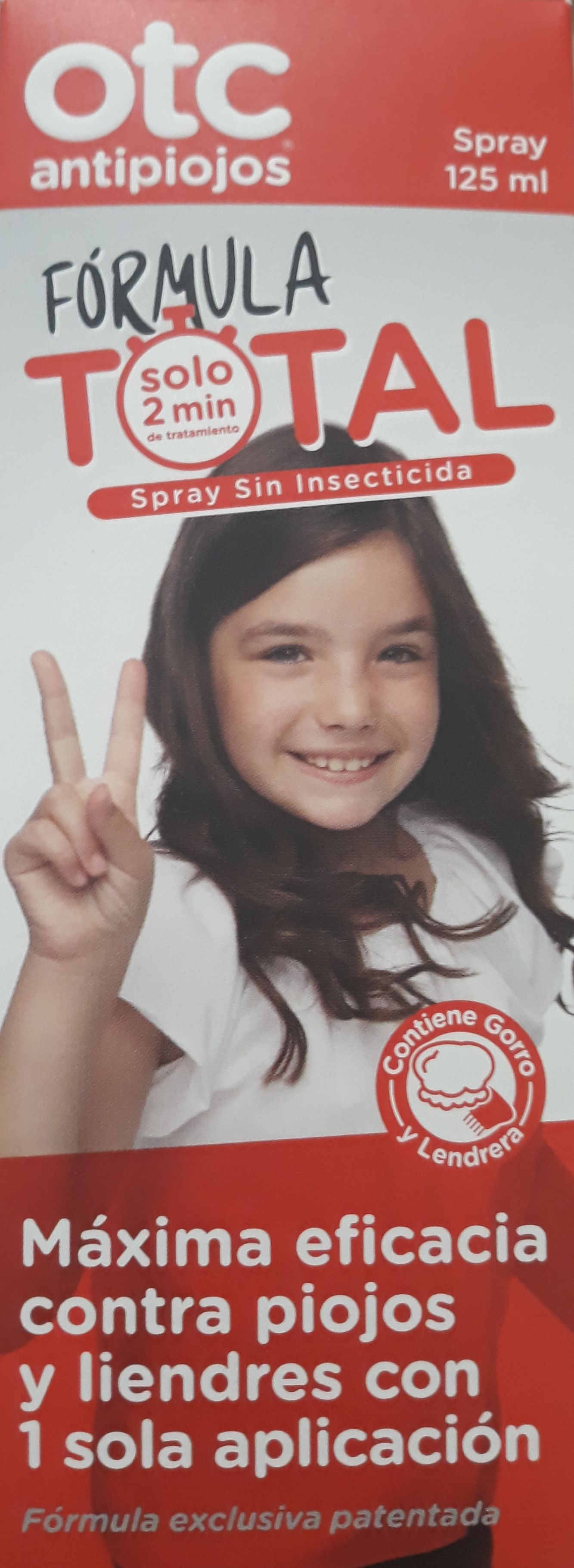 OTC antipiojos Fórmula TOTAL