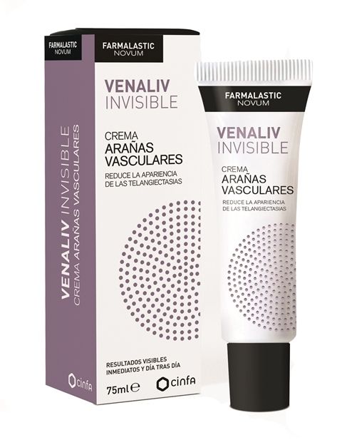 Venaliv Invisible, gel cutáneo para reducir la apariencia de las arañas vasculares