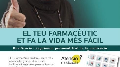 El COF de Barcelona inicia una campaña para dar a conocer el servicio de dosificación y seguimiento personalizado de la medicación