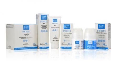 Driosec, la línea de MartiDerm para la hiperhidrosis