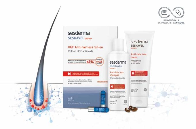 Seskavel Growth: potencia la fuerza del cabello y frena su caída