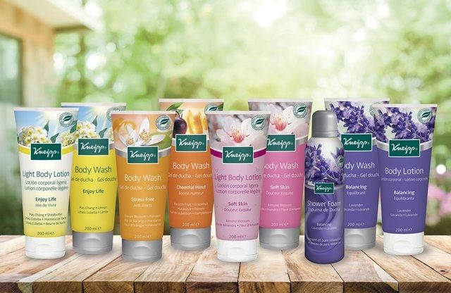 Kneipp® lanza una gama para el cuidado corporal basada en el poder de la aromacología