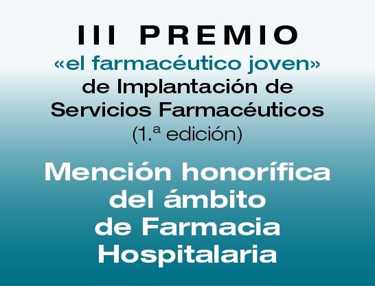 Optimización de la adherencia en pacientes en tratamiento con temozolomida por glioblastoma con servicio personalizado de dosificación (SPD)