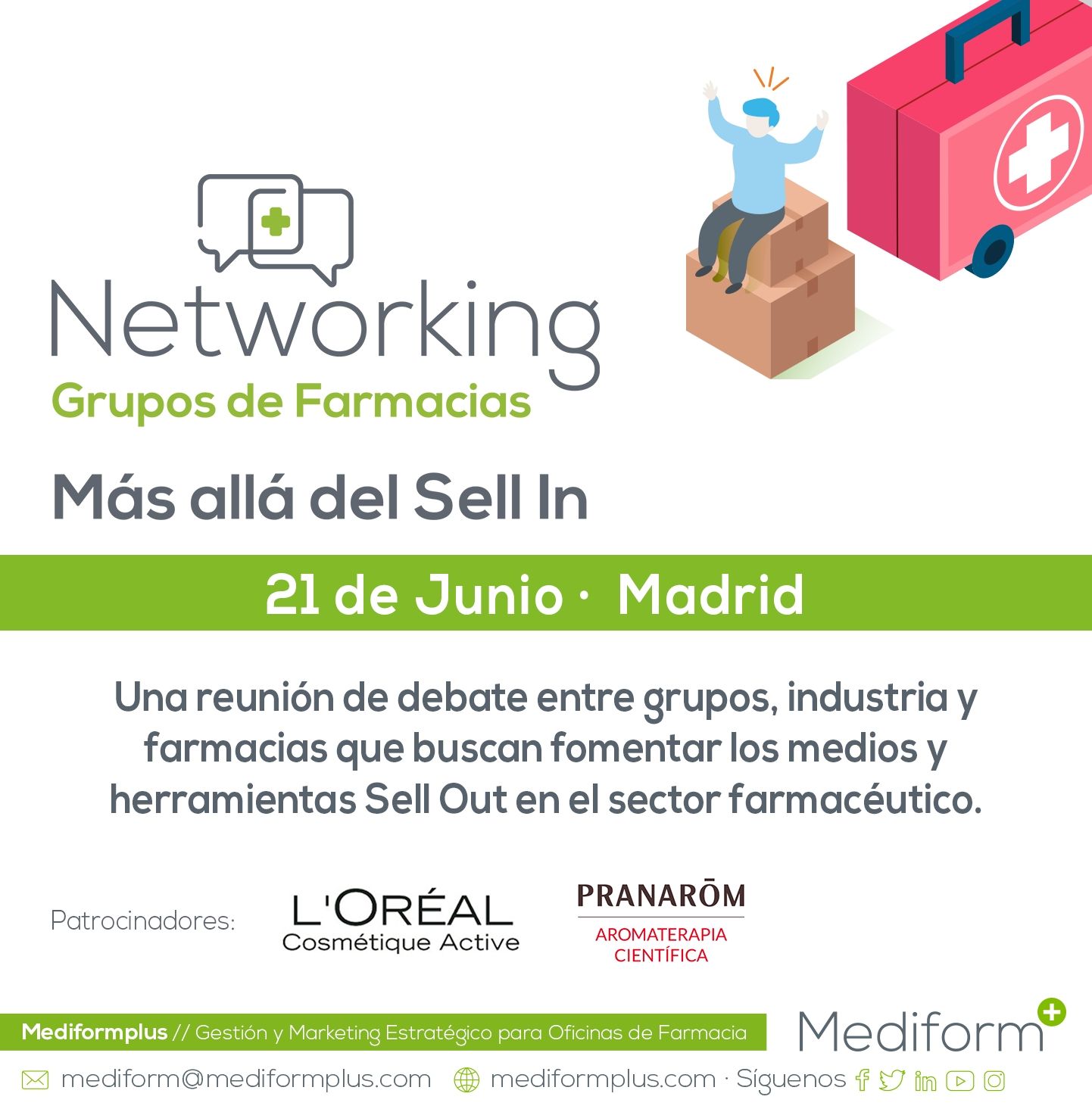 Los grupos de farmacias, protogonistas del VII Networking Mediformplus