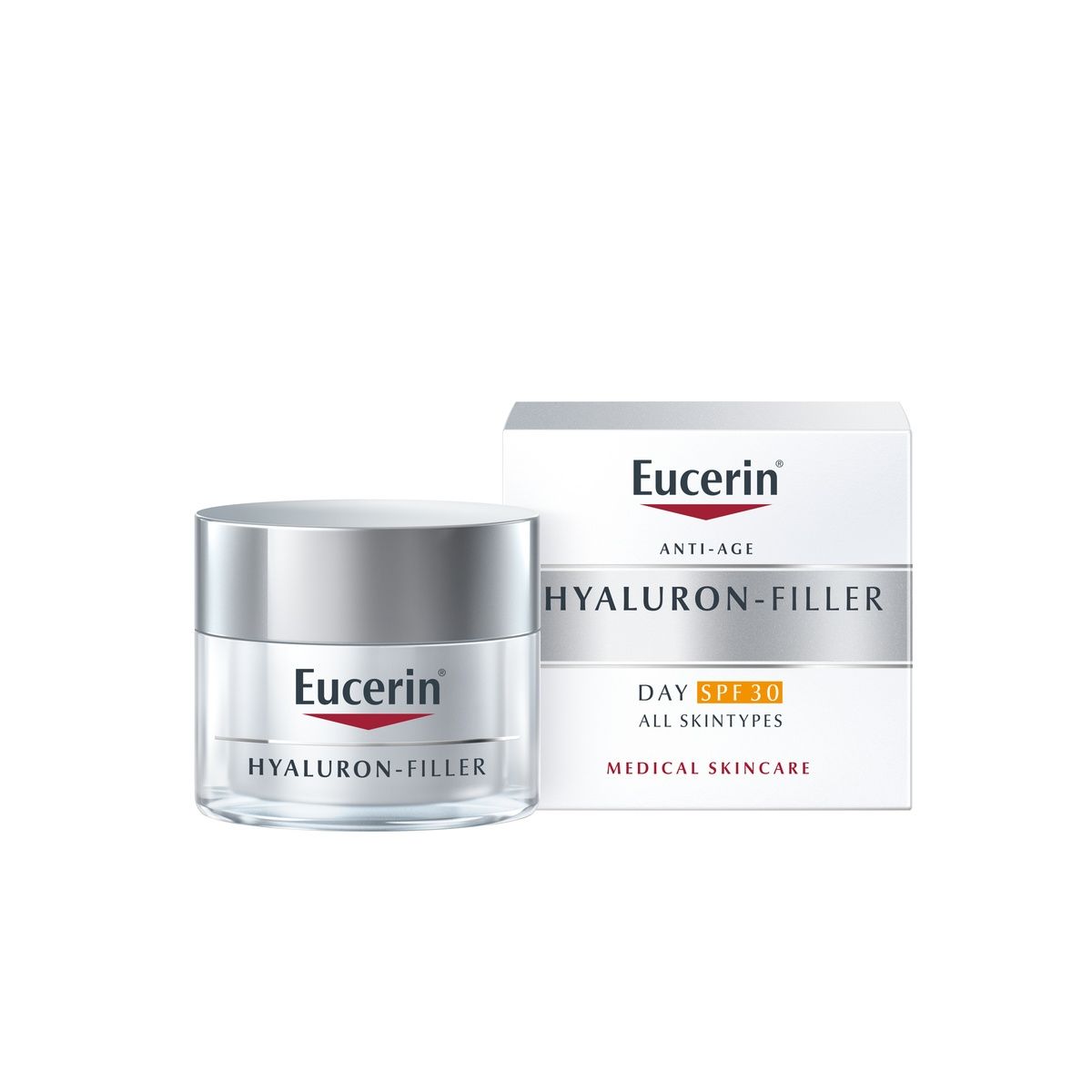 Eucerin® Hyaluron-Filler se renueva con un factor de protección FPS 30