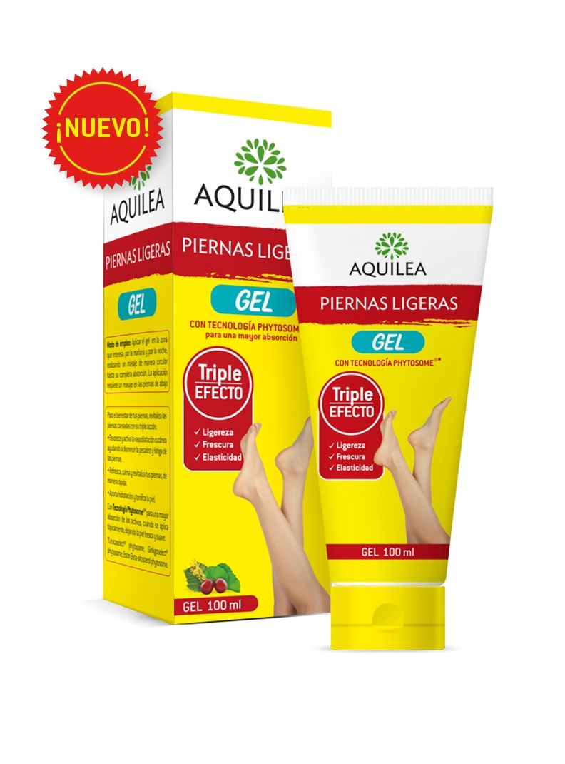 Aquilea Piernas Ligeras presenta su nuevo formato gel