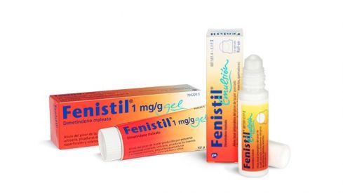 Fenistil, alivio del picor de la piel irritada