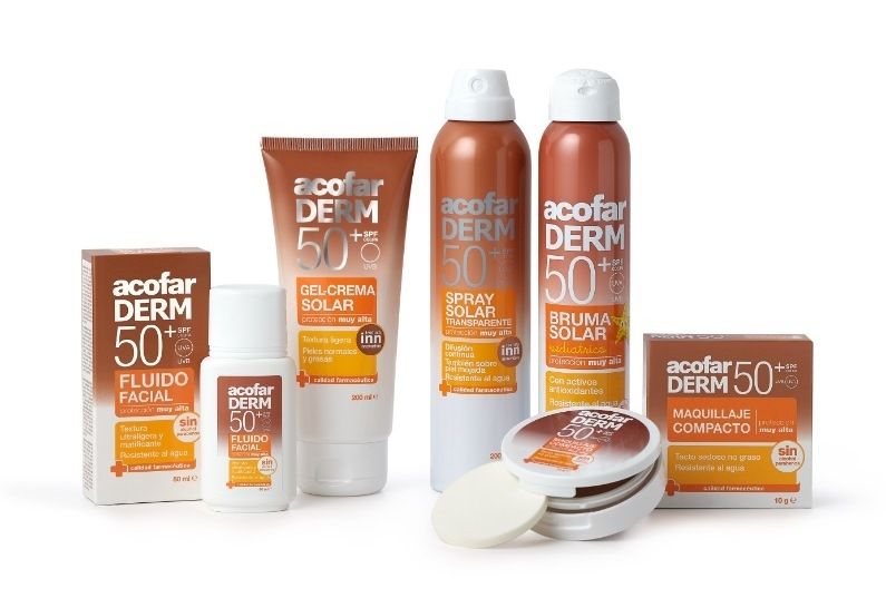 Acofarderm amplía su gama de solares