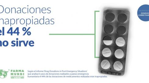 Farmamundi reivindica las donaciones responsables de medicamentos con una nueva campaña