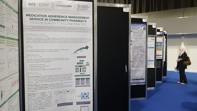 El Consejo General de Farmacéuticos presenta sus servicios profesionales de seguimiento farmacoterapéutico y adherencia terapéutica en el congreso de la FIP