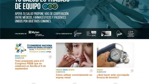 El portal «Apoya tu salud» cumple dos años