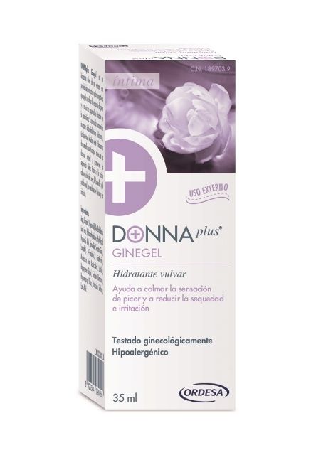 DONNAplus Ginegel Hidratante vulvar, para mejorar el bienestar de la zona íntima