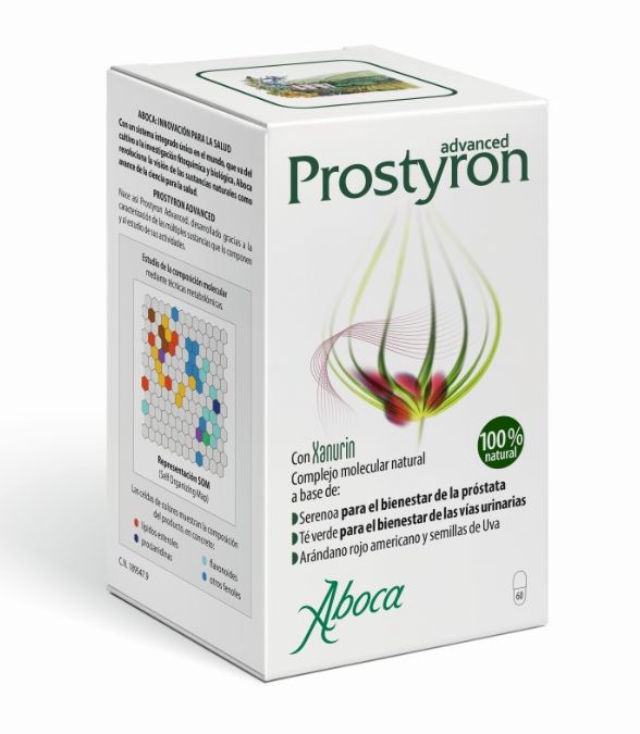 Prostyron Advanced, novedad de Aboca para el bienestar de la próstata