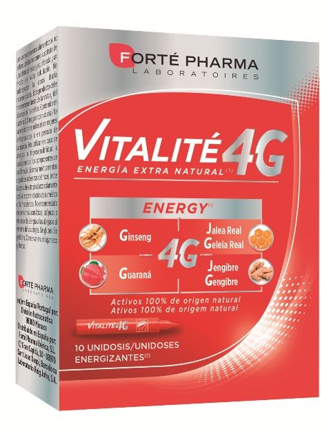 Nueva gama Vitalité 4G, de Forté Pharma