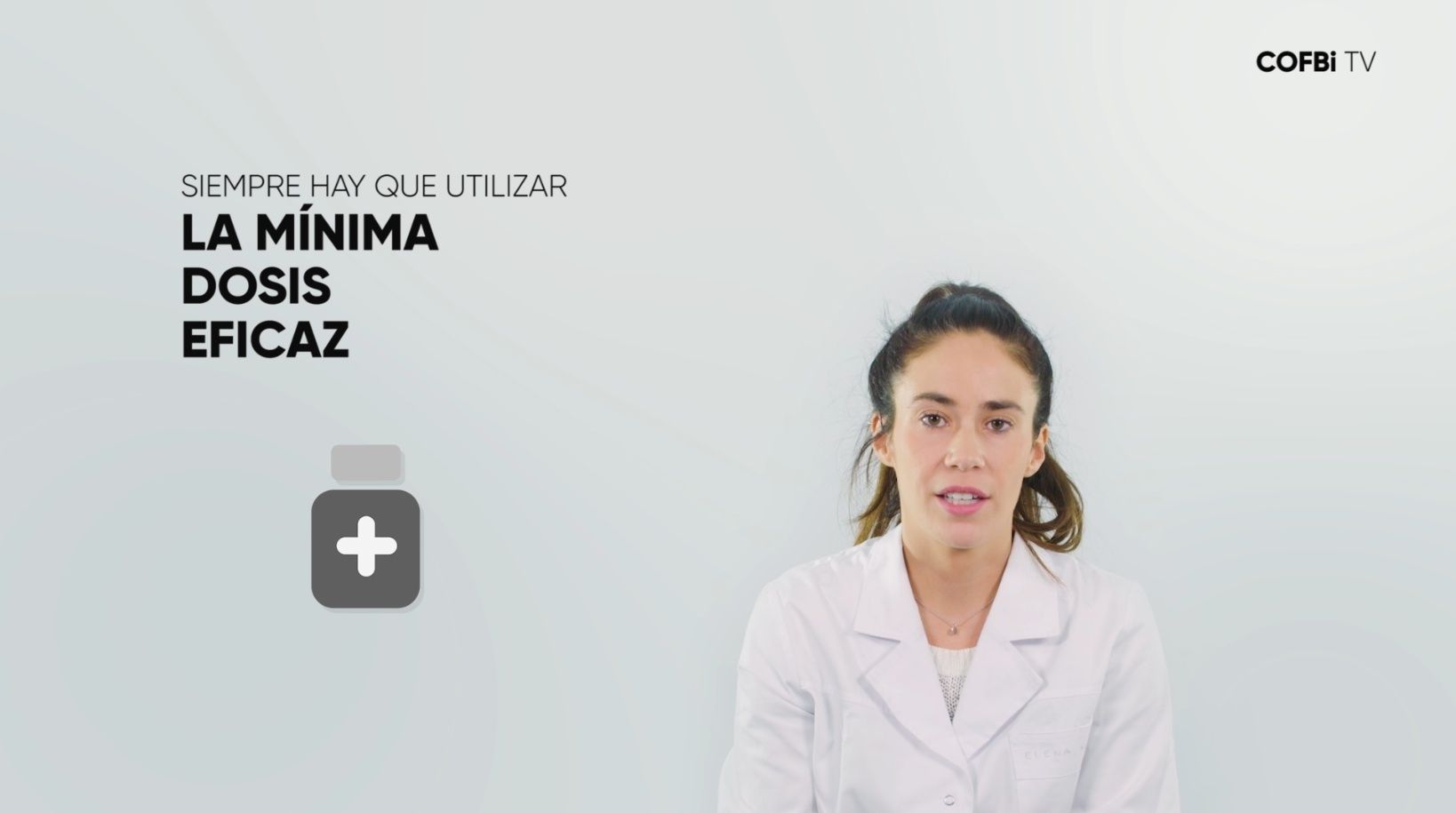 El COF de Bizkaia promueve el uso correcto del ibuprofeno con un nuevo vídeo en su canal de TV