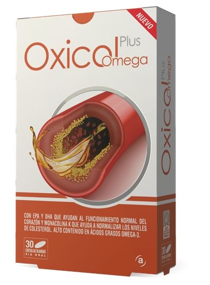 Oxicol Plus Omega: disminuye los triglicéridos y el colesterol