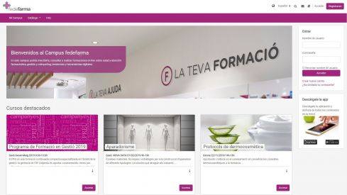 Fedefarma innova en formación con un campus de e-learning