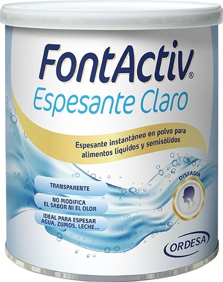 FontActiv lanza un nuevo espesante claro para adaptar la textura de los alimentos