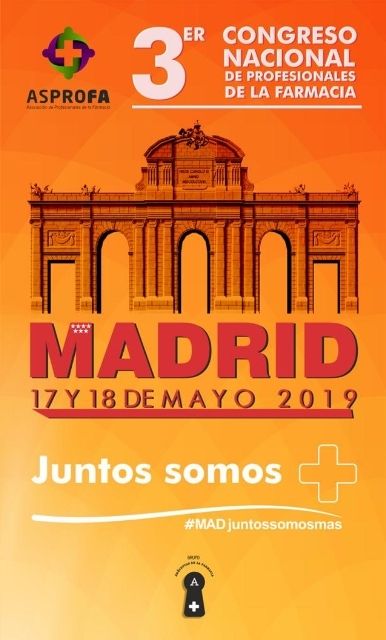 Madrid acogerá en 2019 el III Congreso de Profesionales de la Farmacia