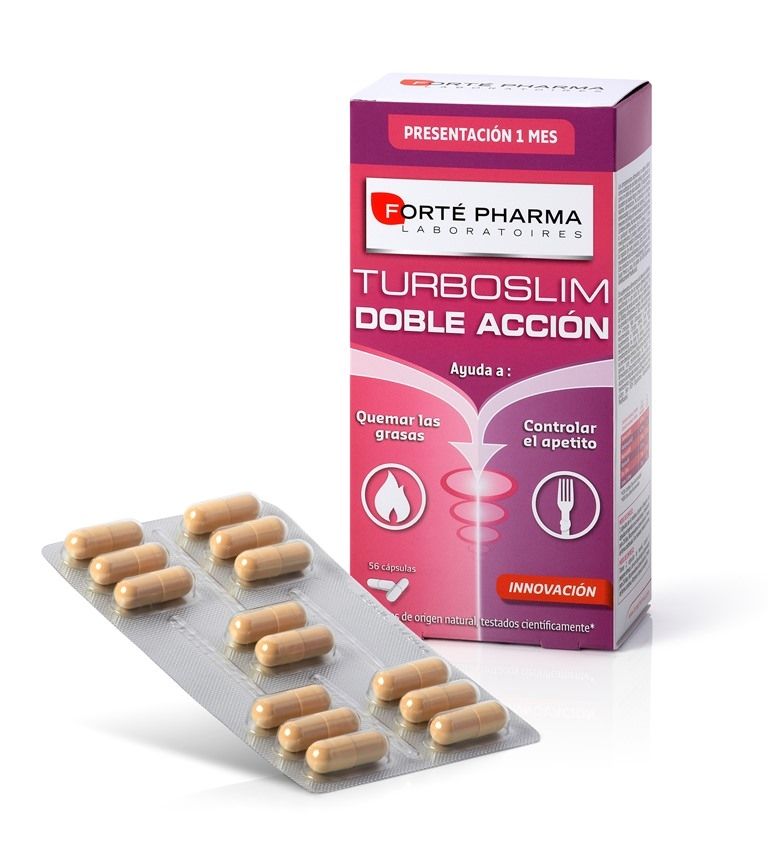 TurboSlim Doble Acción con cetonas de frambuesa