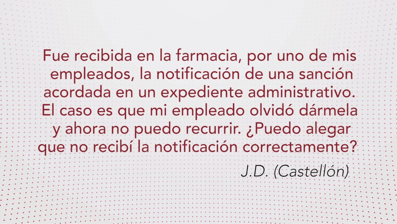 Acuse de recibo de notificaciones