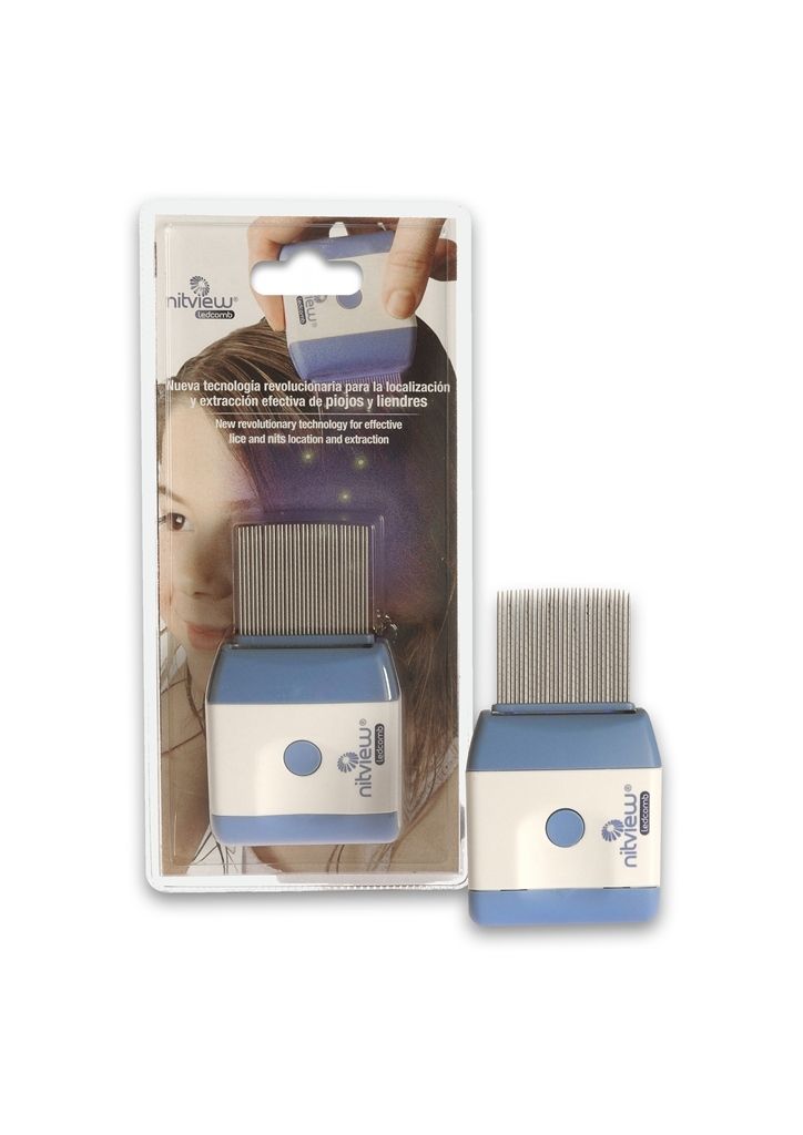 Nitview® Ledcomb, más eficacia en la localización y extracción de piojos y liendres