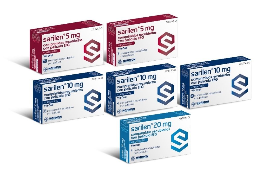 Normon amplía su vademécum en disfunción eréctil y lanza Sarilen®