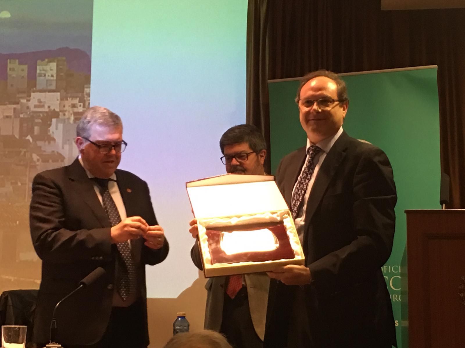 Jesús C. Gómez, socio de honor de la Sociedad Murciana de Hipertensión Arterial y Riesgo Cardiovascular