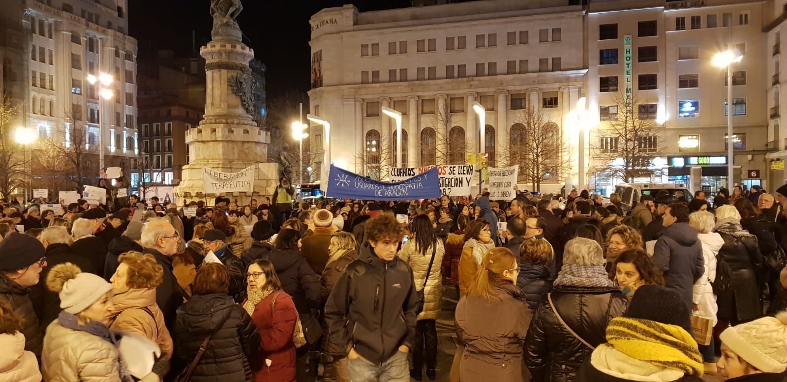 Pacientes y usuarios de homeopatía se manifiestan en Bilbao, Santa Cruz de Tenerife y Zaragoza