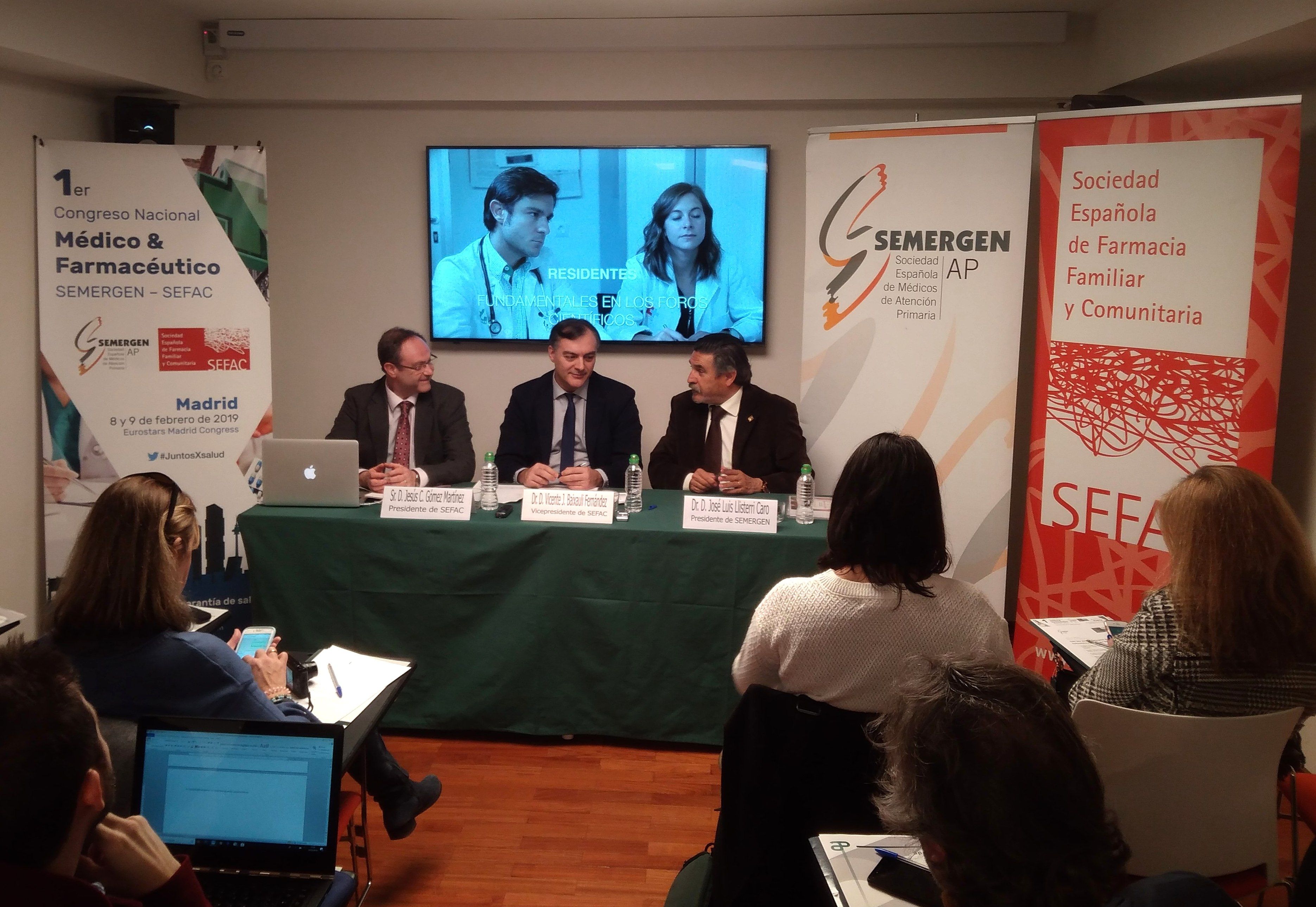 Médicos de atención primaria y farmacéuticos comunitarios se unen en un congreso conjunto