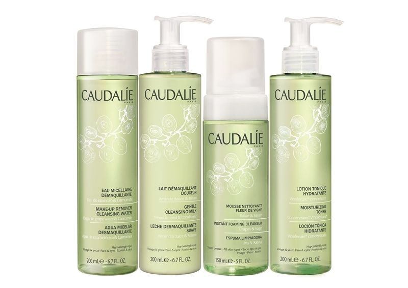 Nueva línea de desmaquillantes hipoalergénicos de Caudalie