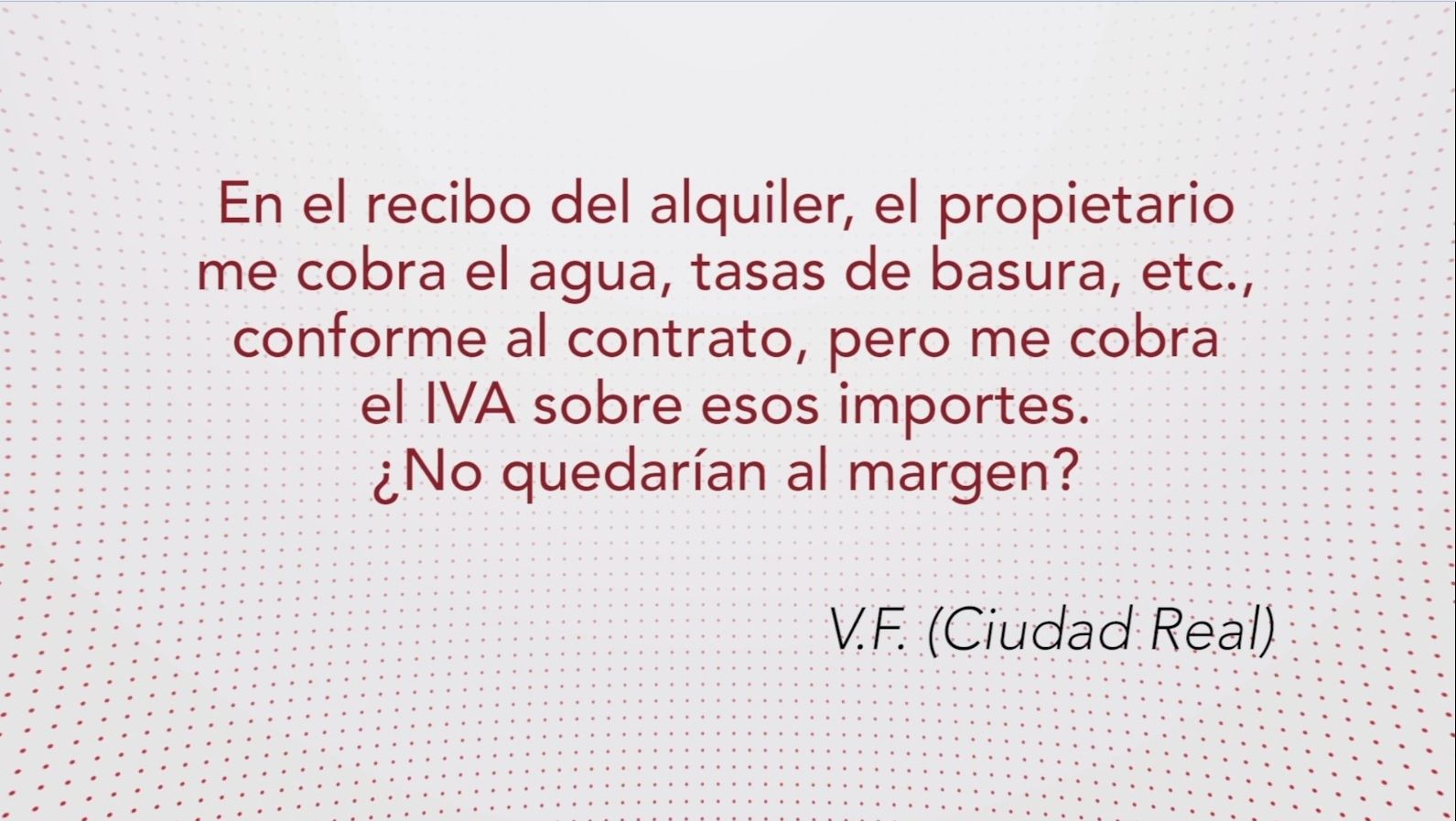 Base imponible del IVA