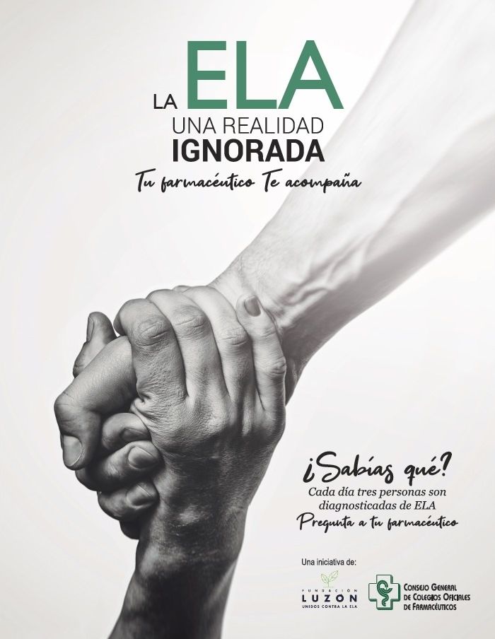 La farmacia participa en una campaña de sensibilización sobre la ELA